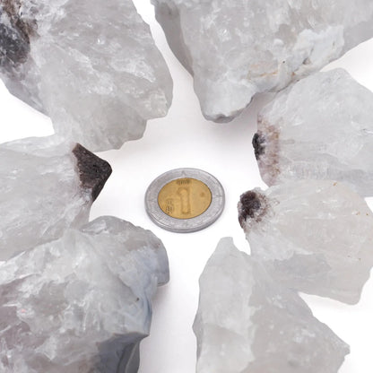 Cuarzo Blanco Bruto – Piedra de Pureza, Luz y Limpieza Energética - Candle Craft