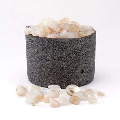 Cuarzo Blanco Pulido Pequeño – Piedra Preciosa de la Claridad y la Purificación para Velas y Decoración - Candle Craft
