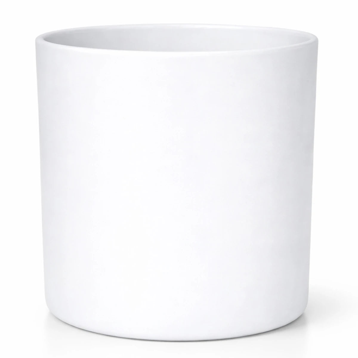 EOL - 450ml - Mónaco Vaso de vidrio para velas - Frasco Blanco Mate - Candle Craft
