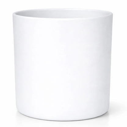 EOL - 450ml - Mónaco Vaso de vidrio para velas - Frasco Blanco Mate - Candle Craft