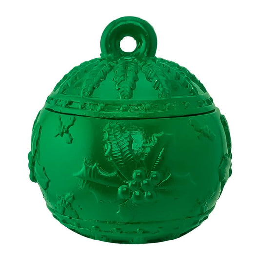 Esfera de Navidad de Concreto para Velas Navideñas 60ml - Verde (Edición Especial de Navidad) - Candle Craft