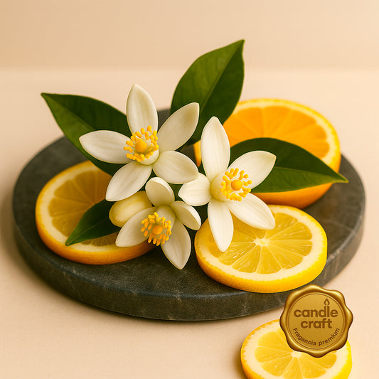 Fragancias Candle Craft Premium – Yuzu Citrus Bloom - Flor Cítrica de Yuzu – Importado de USA