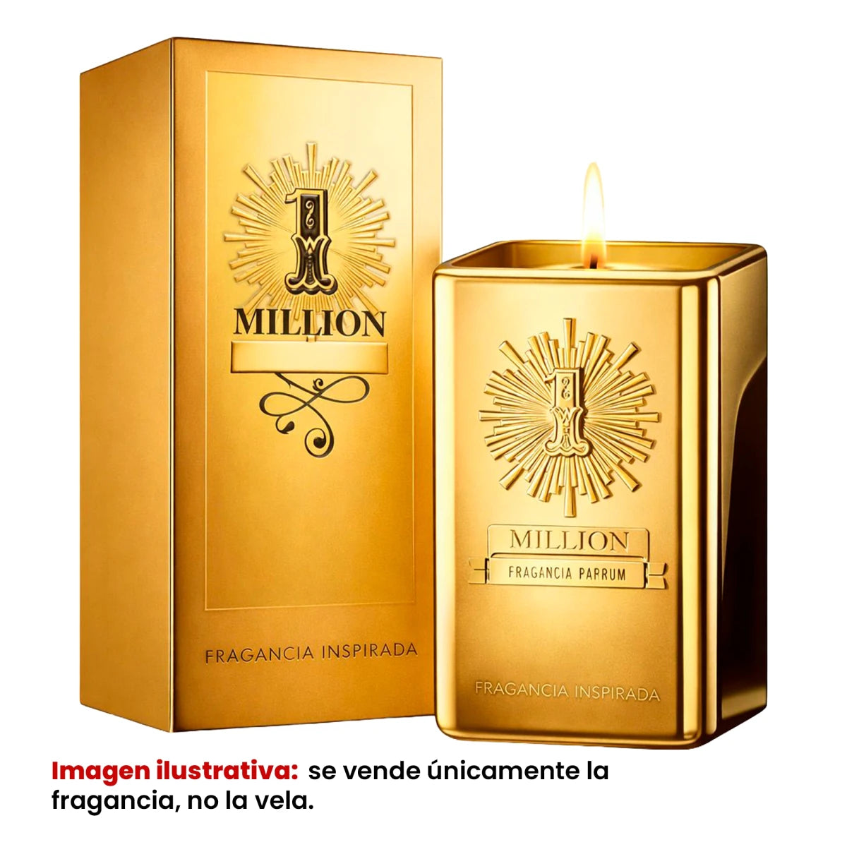 Fragancia Candle Craft - 1 Million - 1 Millon - Inspirada en Paco Rabanne® - Candle Craft
