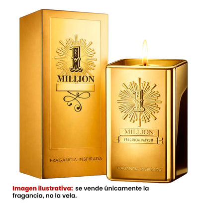 Fragancia Candle Craft - 1 Million - 1 Millon - Inspirada en Paco Rabanne® - Candle Craft