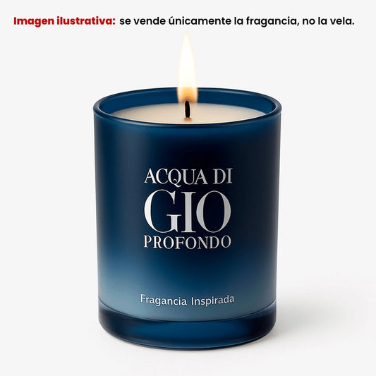Fragancia Candle Craft - Acqua Di Gio - Inspirada en Giorgio Armani - Candle Craft