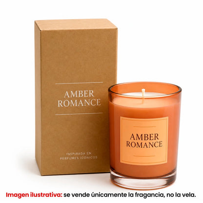 Fragancia Candle Craft - Amber Romance - Romance Ámbar - Inspirada en Victoria's Secret® - Candle Craft