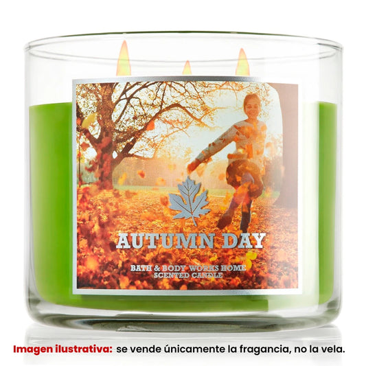 Fragancia Candle Craft - Autumn Day - Día de Otoño - Inspirada en Bath & Body Works® / White Barn® - Candle Craft