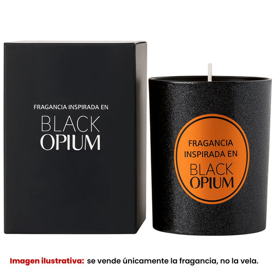 Fragancia Candle Craft – Black Opium – Opio Negro – Inspirada en Yves Saint Laurent® - Candle Craft