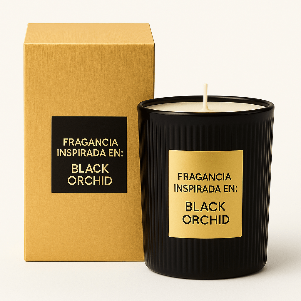 Fragancia Candle Craft - Black Orchid - Orquídea Negra - Inspirada en Tom Ford® - Candle Craft