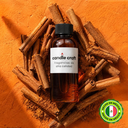 Fragancia Candle Craft - Canela Dorada - Esencia para Velas Jabones Difusores y Más - Hecho en México - Candle Craft