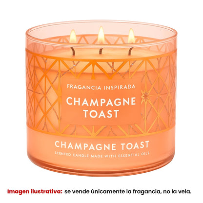 Fragancia Candle Craft - Champagne Toast - Brindis de Champagne - Inspirada en Bath & Body Works (BBW)® / White Barn ® - Candle Craft