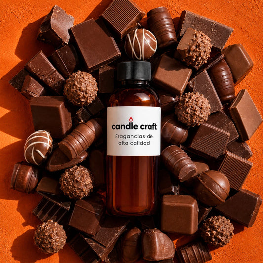 Fragancia Candle Craft - Chocolate Cremoso - Esencia para Velas Jabones Difusores y Más - Hecho en México - Candle Craft