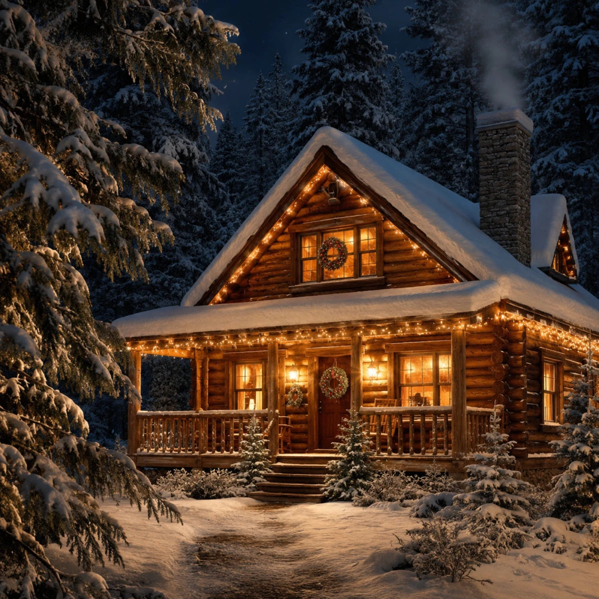Fragancia Candle Craft - Chrismas Cabin - Cabaña Navideña - Inspirada en Bath & Body Works (BBW)® / White Barn ® - Candle Craft
