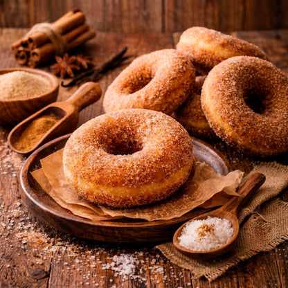 Fragancia Candle Craft - Cinnamon Sugared Doughnut - Dona Azucarada con Canela - Inspirada en Bath & Body Works (BBW)® / White Barn ® - Candle Craft
