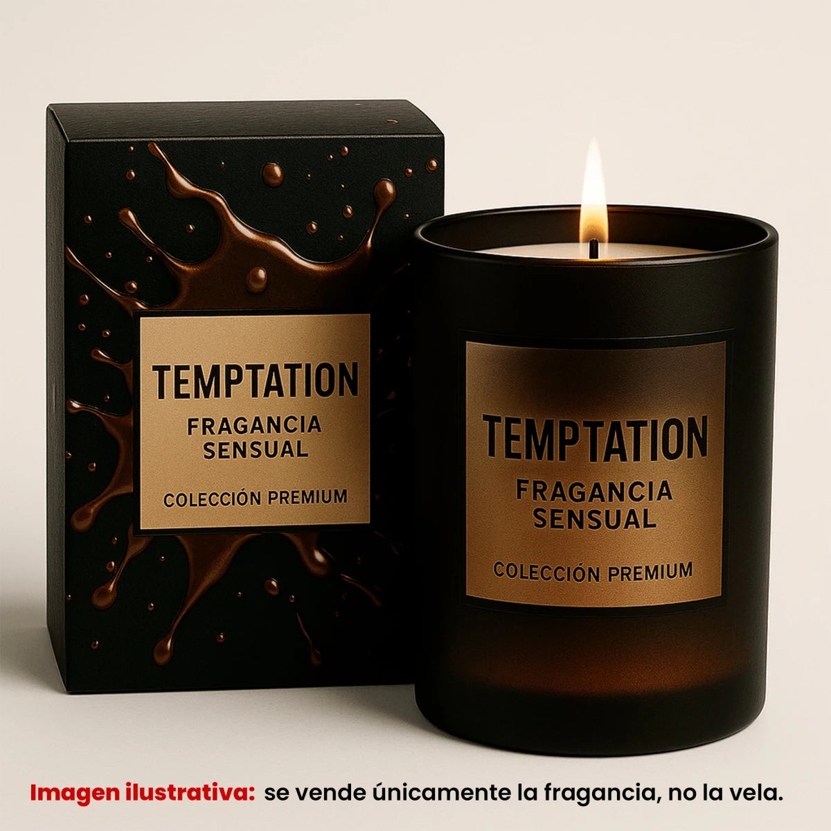 Fragancia Candle Craft - EOL - Dark Temptation - Tentación Oscura - Inspirada en Axe® - Candle Craft