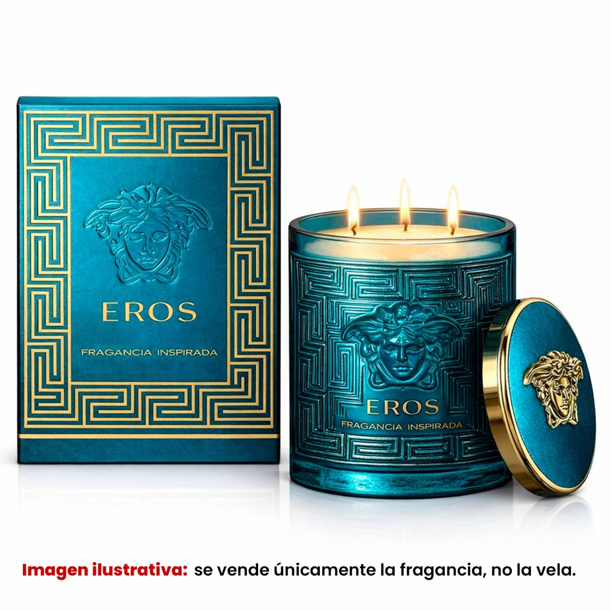 Fragancia Candle Craft - Eros - Inspirada en Versace® - Candle Craft