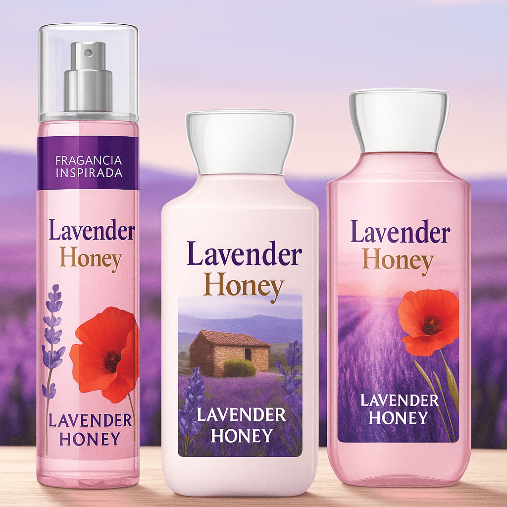 Fragancia Candle Craft - French Lavender & Honey - Lavanda Francesa y Miel - Inspirada en Bath & Body Works (BBW)® / White Barn ® - Candle Craft