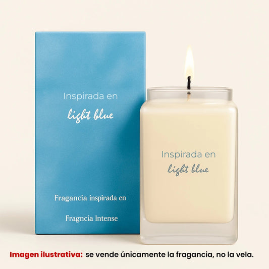 Fragancia Candle Craft - Light Blue - Inspirada en Dolce & Gabbana ® - Candle Craft