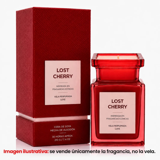 Fragancia Candle Craft - Lost Cherry - Inspirada en Tom Ford® - Candle Craft