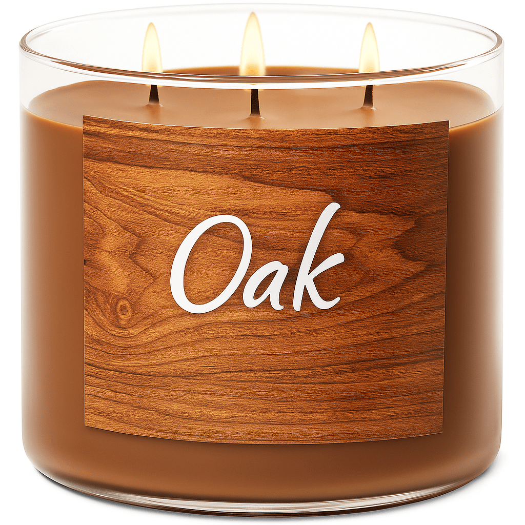 Fragancia Candle Craft - Oak for Men - Roble para Hombre - Inspirada en Bath & Body Works® - Candle Craft