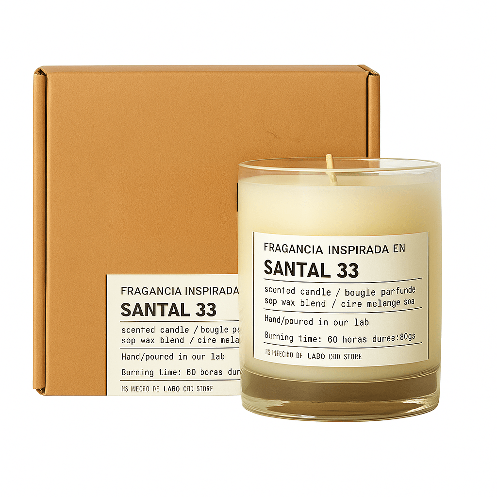 Fragancia Candle Craft - Santal 33 - Inspirada en Le Labo® - Candle Craft