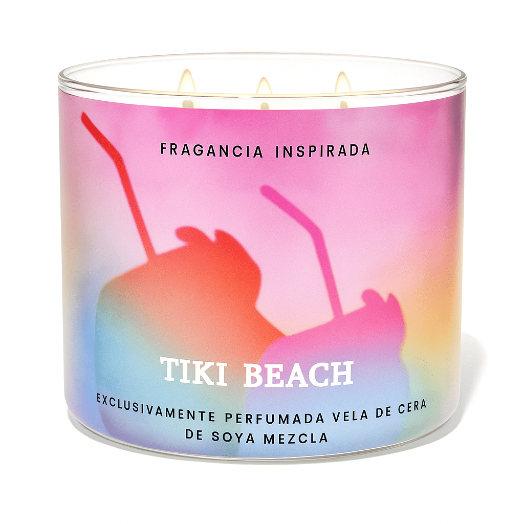 Fragancia Candle Craft - Tiki Beach - Inspirada en Bath & Body Works (BBW)® / White Barn ® - Candle Craft