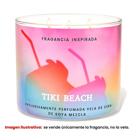 Fragancia Candle Craft - Tiki Beach - Inspirada en Bath & Body Works (BBW)® / White Barn ® - Candle Craft