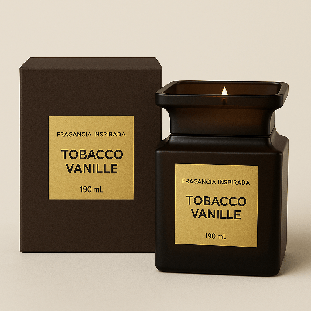 Fragancia Candle Craft - Tobacco Vanille - Tabaco y Vainilla - Inspirada en Tom Ford ® - Candle Craft