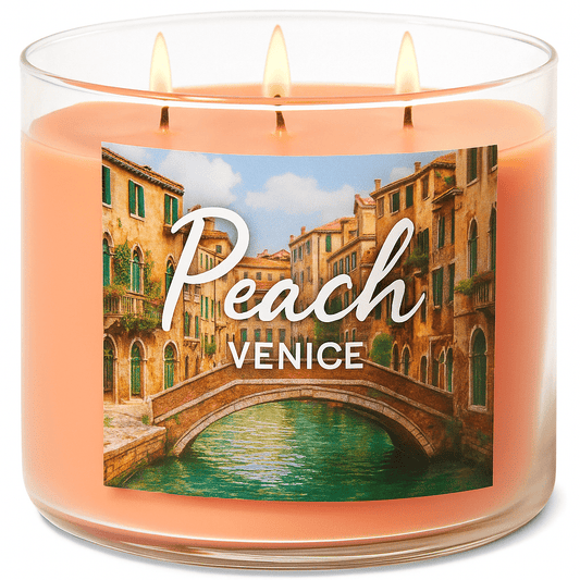 Fragancia Candle Craft - Venice Peach Bellini - Durazno Bellini Veneciano - Inspirada en Bath & Body Works® - Candle Craft