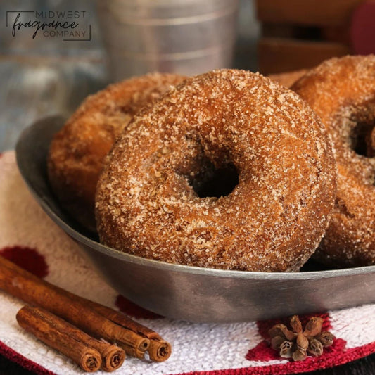 Fragancia Midwest Fragrance Company - Apple Cider Donut - Dona de Sidra de Manzana - Importado de USA - Candle Craft
