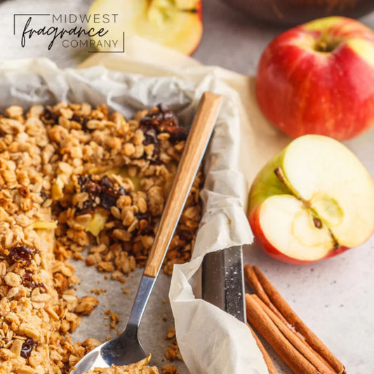 Fragancia Midwest Fragrance Company - Apple Maple Crumble - Crumble de Manzana y Maple - Importado de USA - Candle Craft