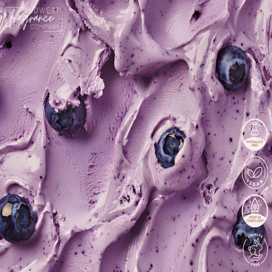 Fragancia Midwest Fragrance Company - Blueberry Lychee + Sugar Milk - Blueberry y Lichi con Leche Dulce - Importado de USA - Candle Craft