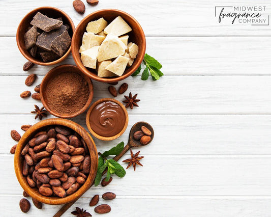 Fragancia Midwest Fragrance Company - Cocoa Butter Cashmere - Manteca de Cacao y Coco - Importado de USA - Candle Craft