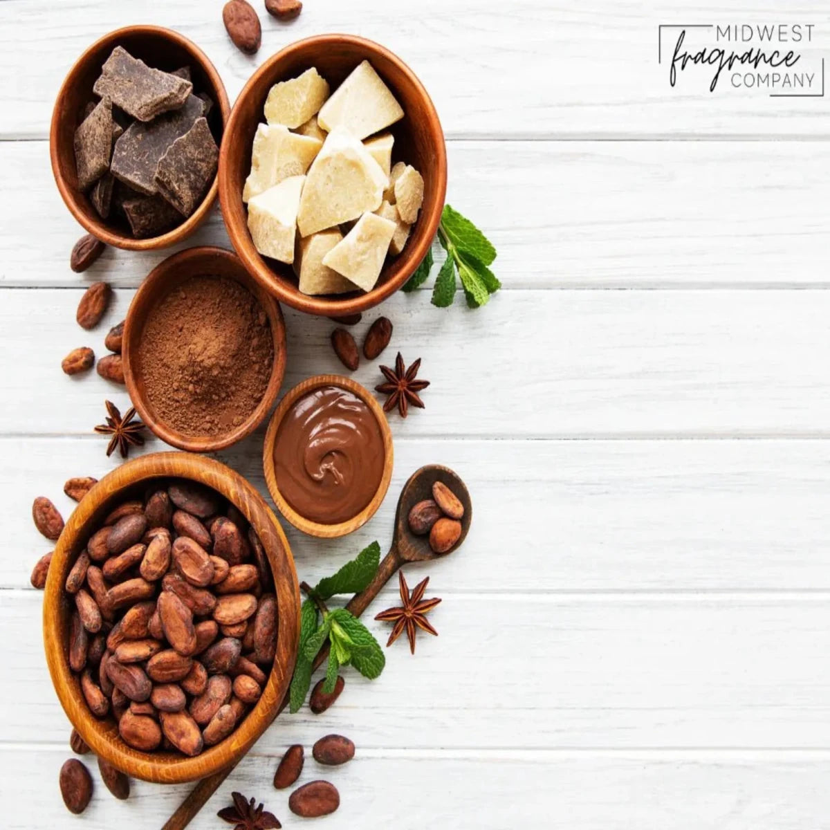Fragancia Midwest Fragrance Company - Cocoa Butter Cashmere - Manteca de Cacao y Coco - Importado de USA - Candle Craft