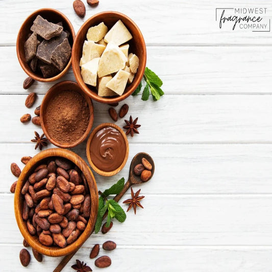 Fragancia Midwest Fragrance Company - Cocoa Butter Cashmere - Manteca de Cacao y Coco - Importado de USA - Candle Craft