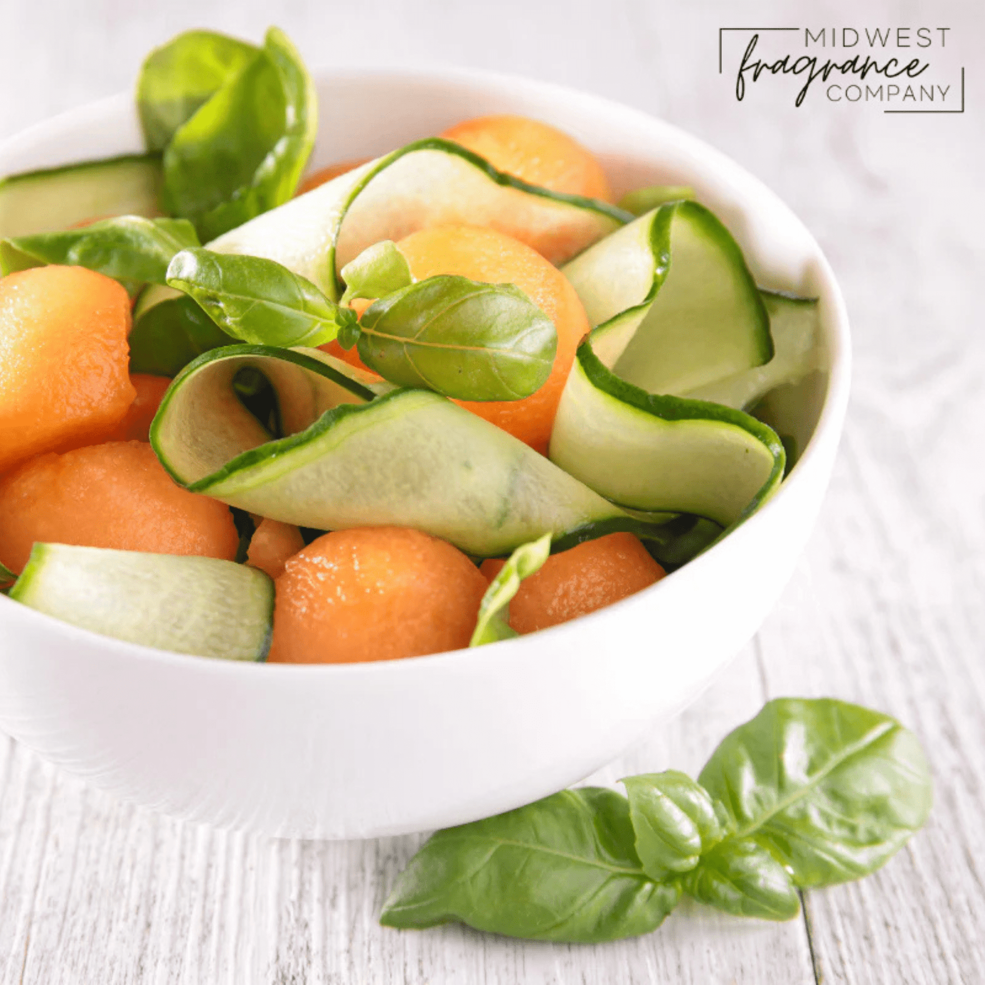 Fragancia Midwest Fragrance Company - Cucumber + Melon - Pepino + Melón - Inspirada en Bath & Body Works (BBW)® / White Barn ® - Candle Craft