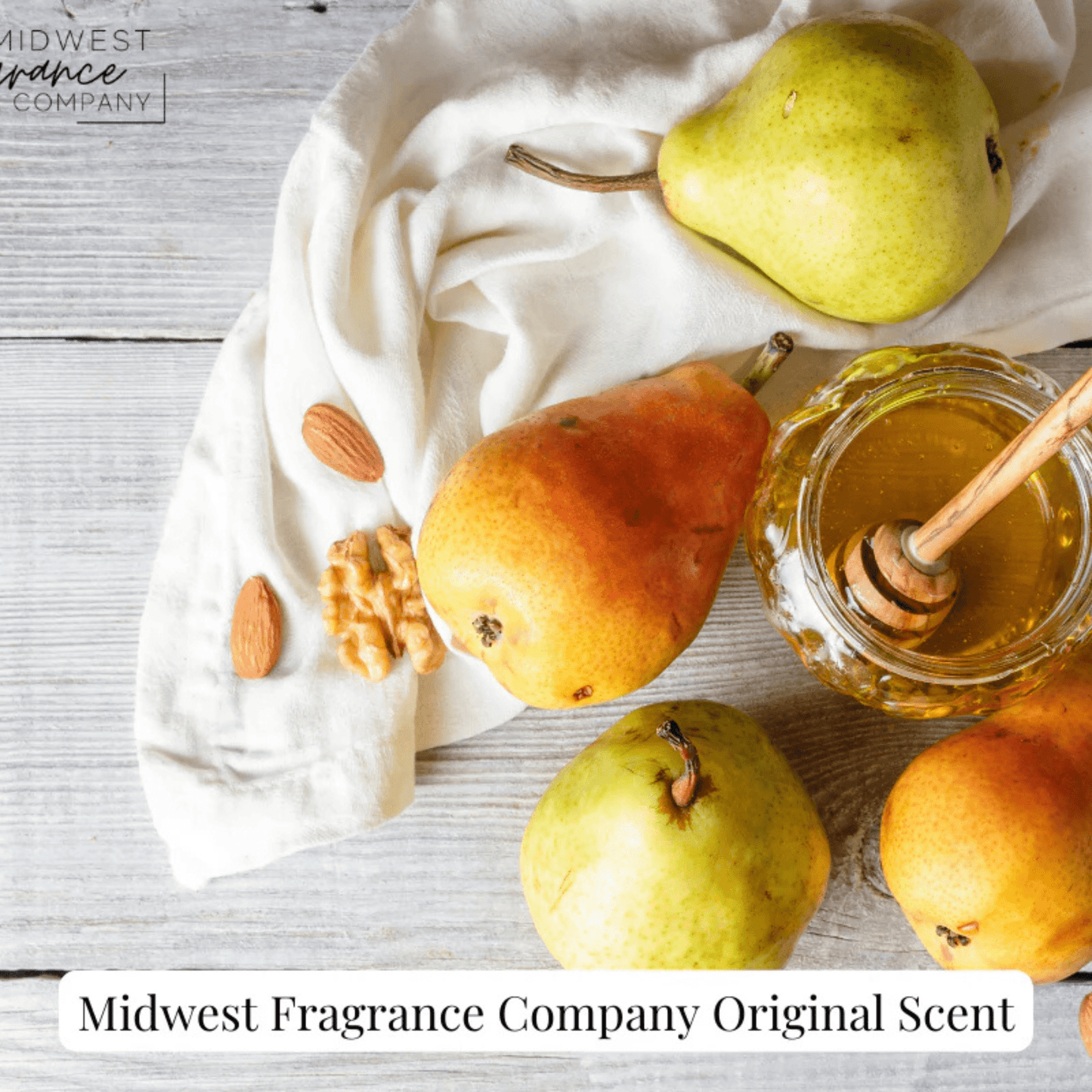 Fragancia Midwest Fragrance Company - Honey Spiced Pear - Pera Especiada con Miel - Importado de USA - Candle Craft