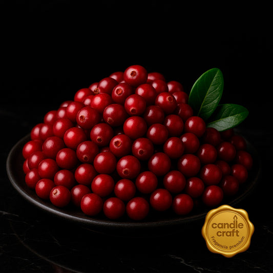 Fragancias Candle Craft Premium – Cranberries - Arándanos – Importado de USA - Candle Craft