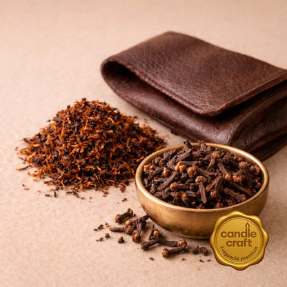 Fragancias Candle Craft Premium - Tobacco Leather - Tabaco Cuero - Importado de USA - Candle Craft