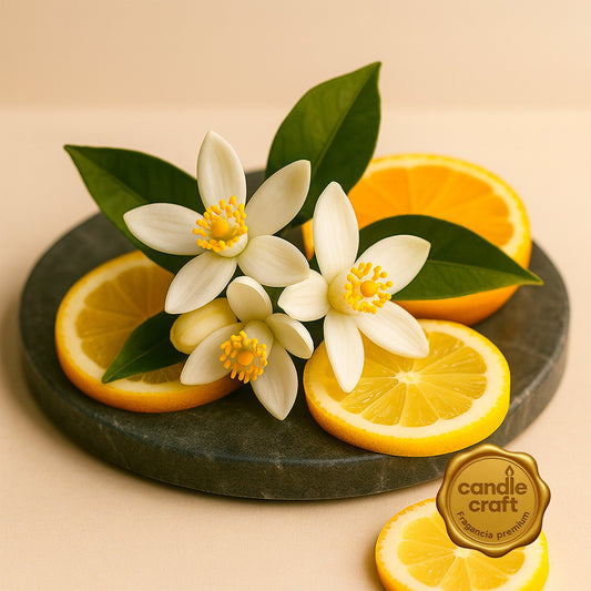 Fragancias Candle Craft Premium – Yuzu Citrus Bloom - Flor Cítrica de Yuzu – Importado de USA - Candle Craft