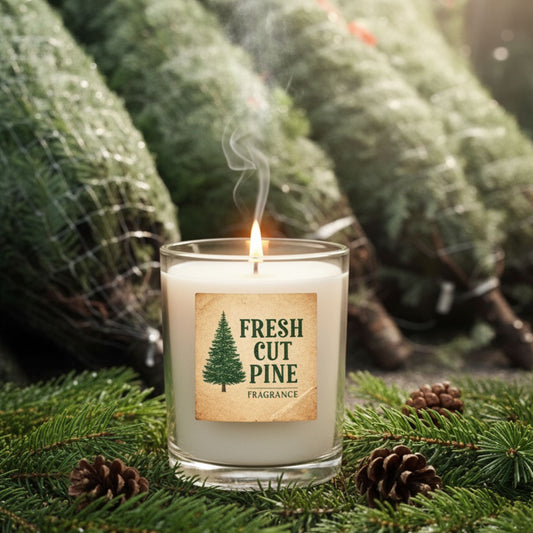 Fragancia Candle Craft - Fresh Cut Christmas Tree - Árbol de Navidad Recién Cortado - Importado de USA