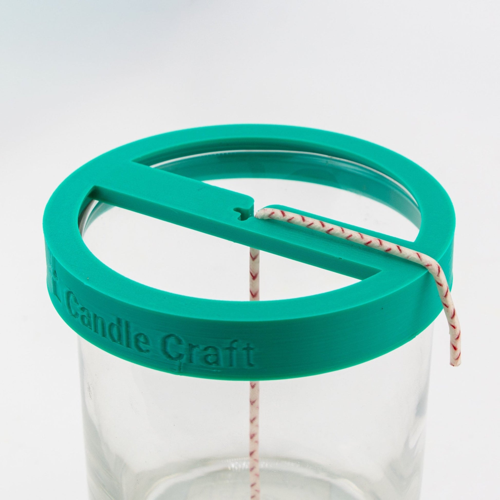 Herramienta para Centrado de Pabilos - Soporte de Mechas (Wick Holder) - Verde - Tamaño: M - Candle Craft