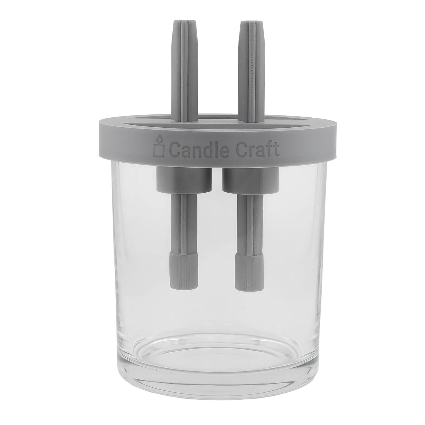 Herramienta para Centrado y Fijado para 2 Pabilos (Wick Setter) - Gris - Tamaño: L - Candle Craft