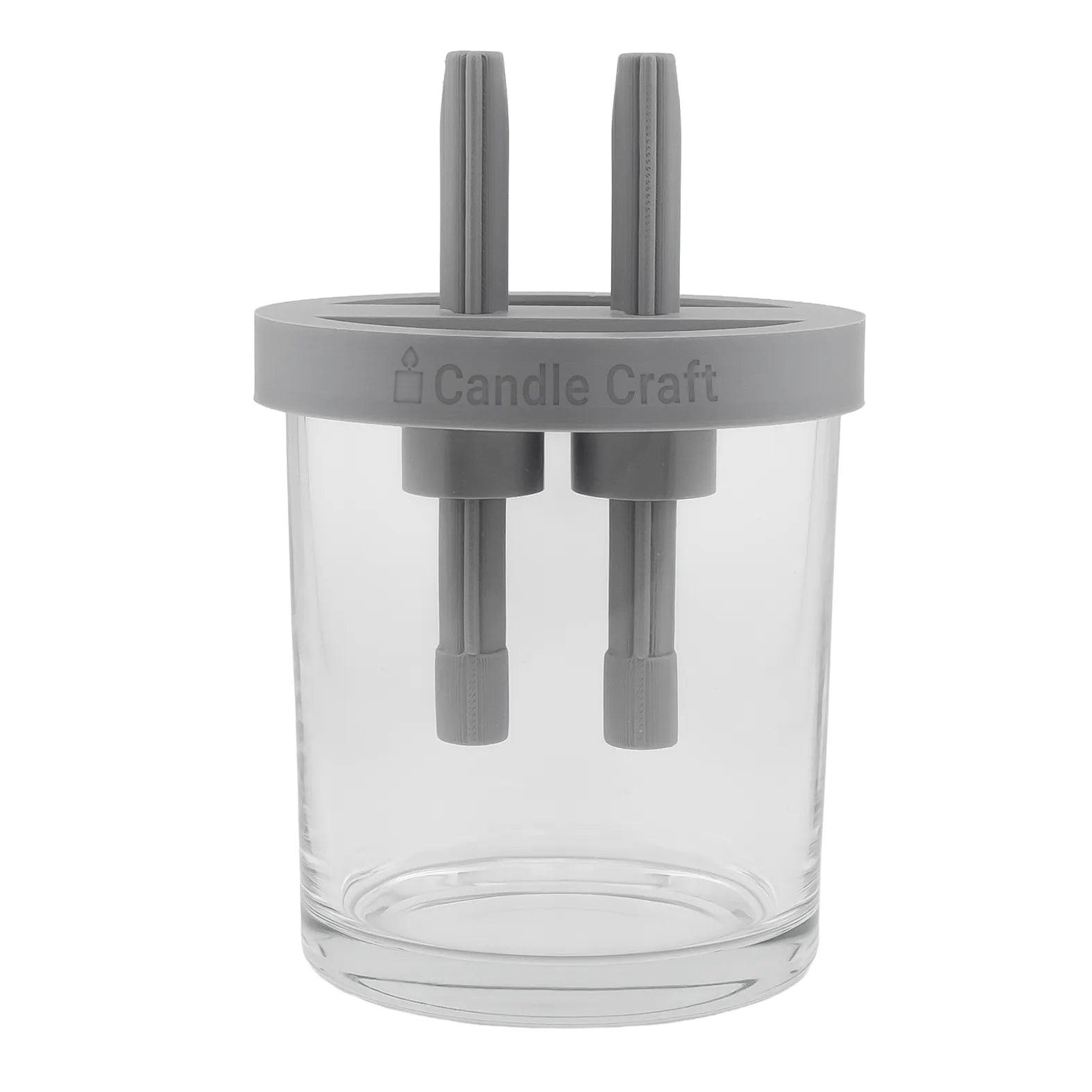 Herramienta para Centrado y Fijado para 2 Pabilos (Wick Setter) - Gris - Tamaño: L - Candle Craft