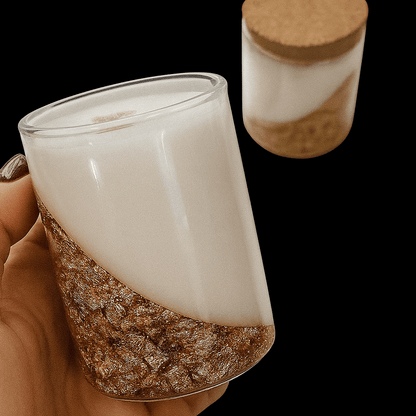 Hojas de Oro Rosado - Papel de Oro Rosado - Ultra Fino para Decoración de Velas y Detalles Artesanales - Candle Craft