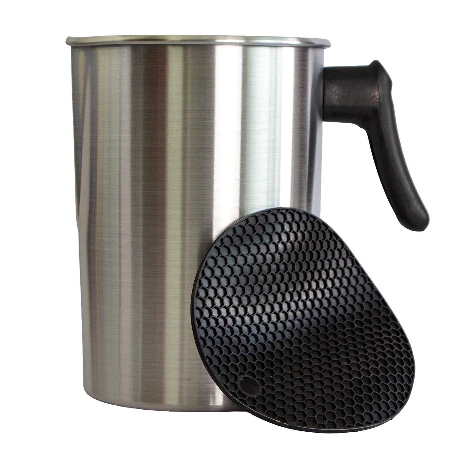 Jarra de Aluminio para Derretir Cera y almohadillo térmica - 3 Litros - Candle Craft