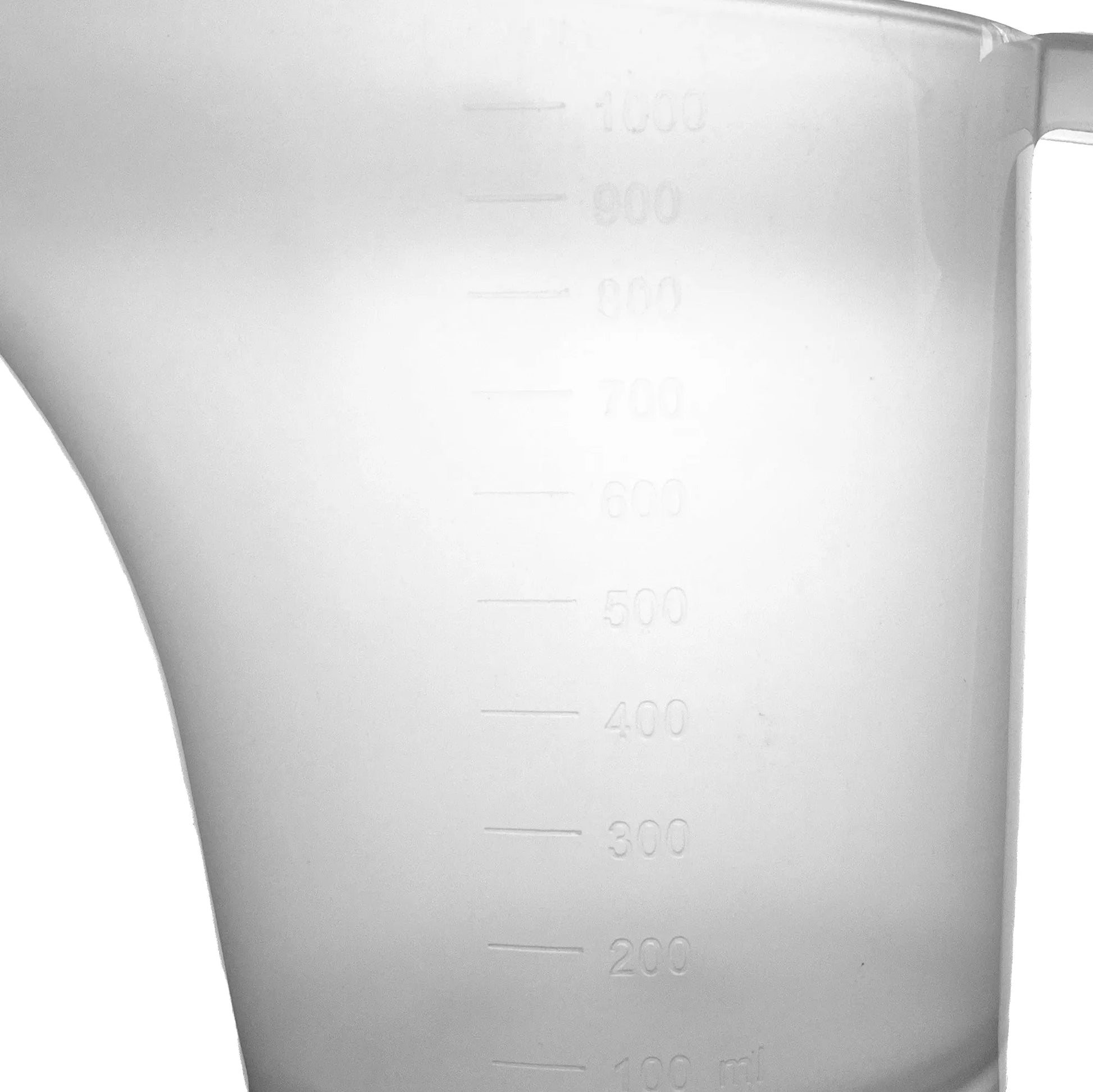 Jarra de plástico con pico vertedor largo - 1 Litro - Candle Craft