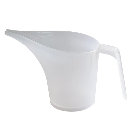 Jarra de plástico con pico vertedor largo - 1 Litro