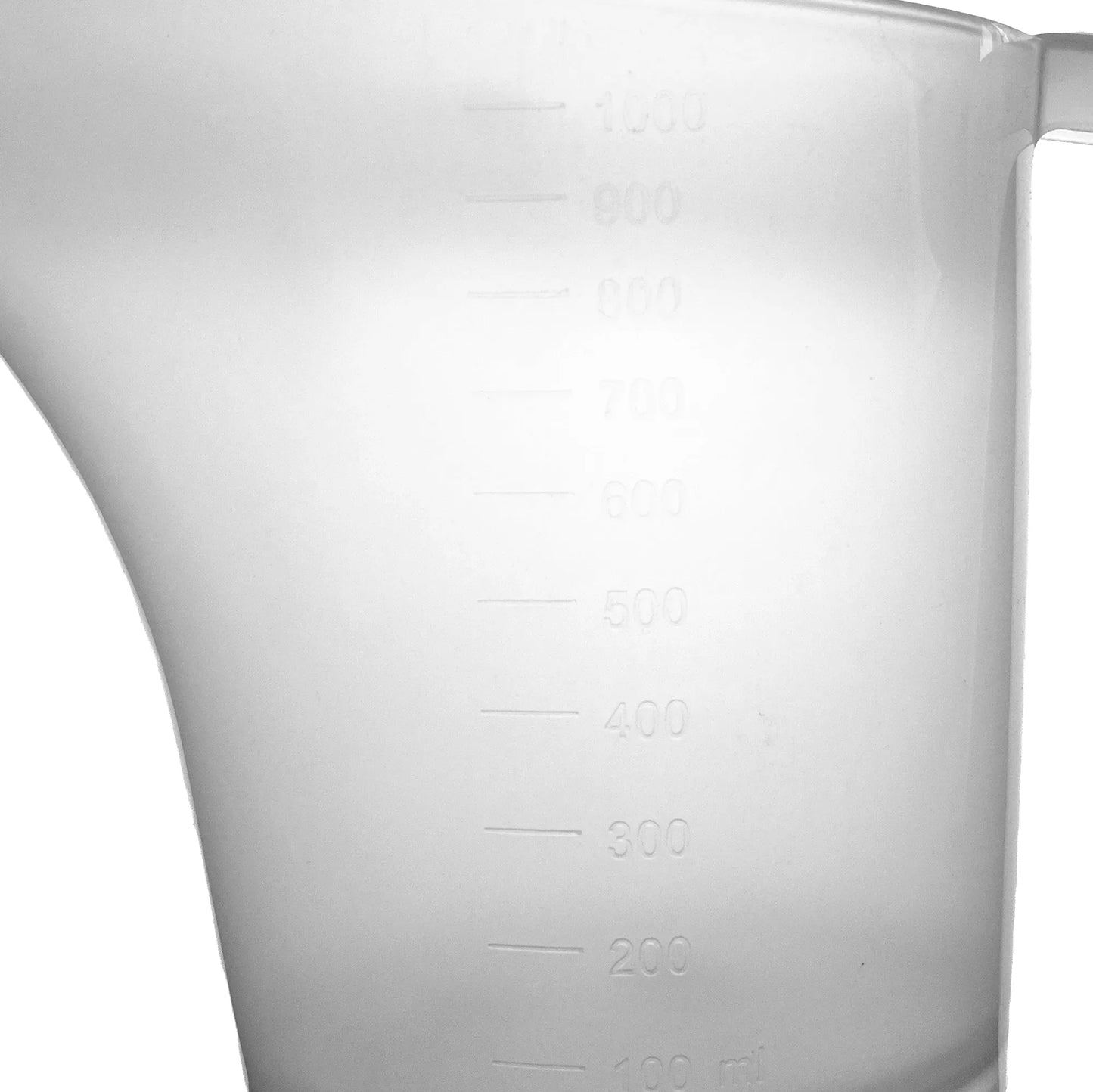 Jarra de plástico con pico vertedor largo - 1 Litro
