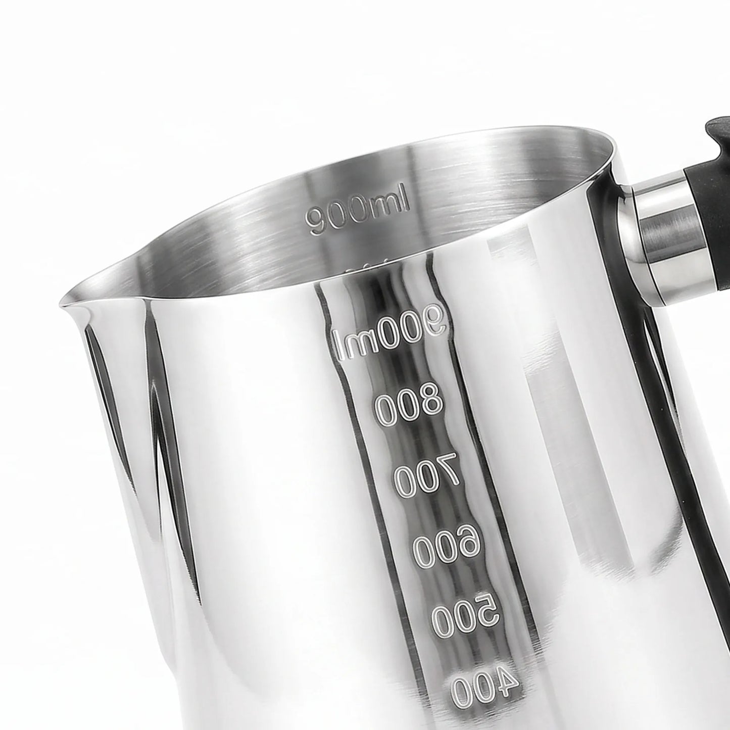 Jarra Medidora de Aluminio con Pico Vertedor - Jarra con Boquilla para Verter Cera - 1000 Mililitros